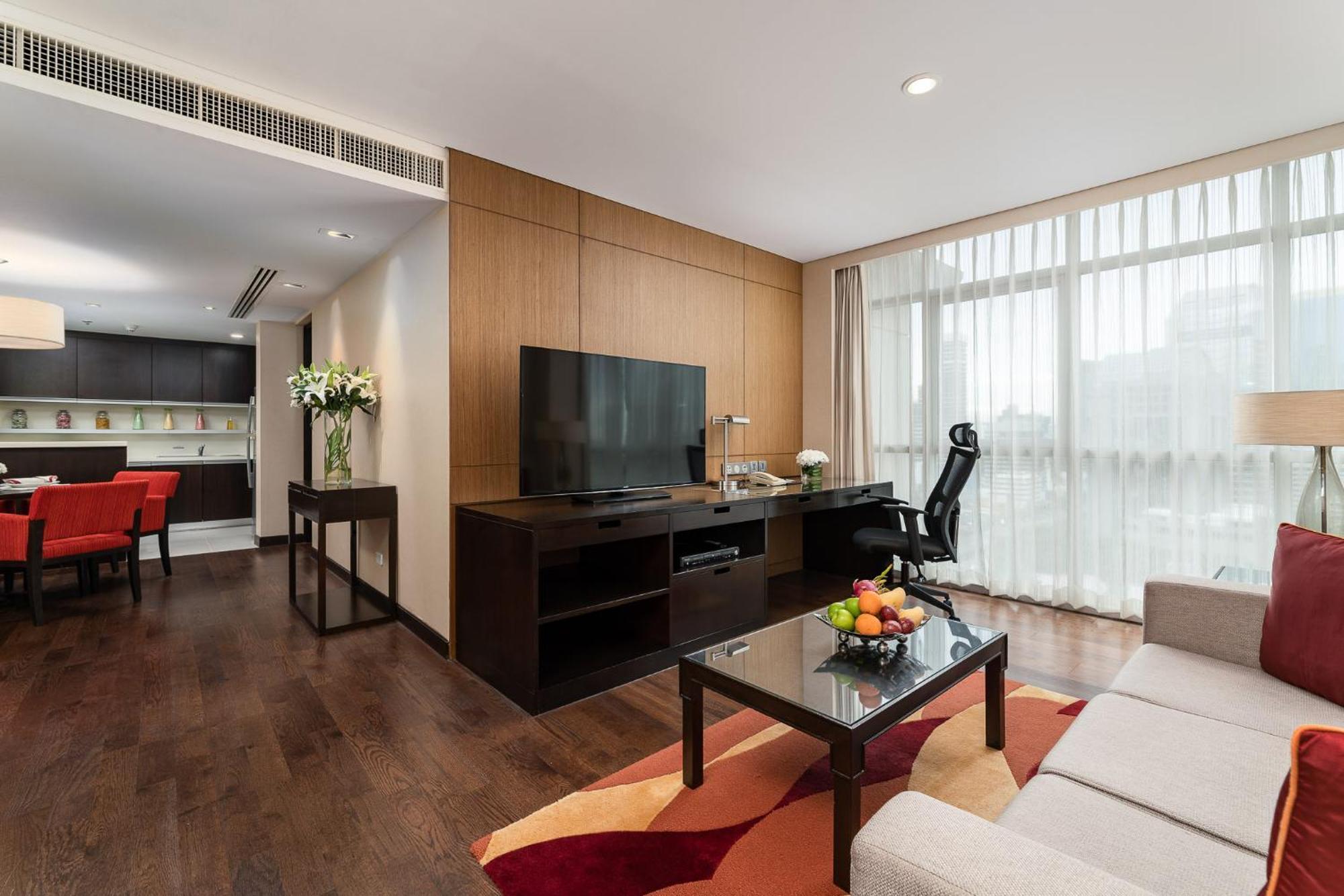 Sathorn Vista, Bangkok - Marriott Executive Apartments Exterior foto
